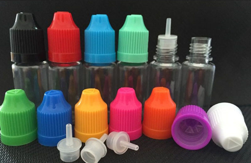 E-Juice Bottle PET Material with Pressure Cap 3
