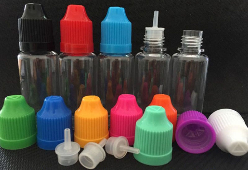 E-Juice Bottle PET Material with Pressure Cap 5