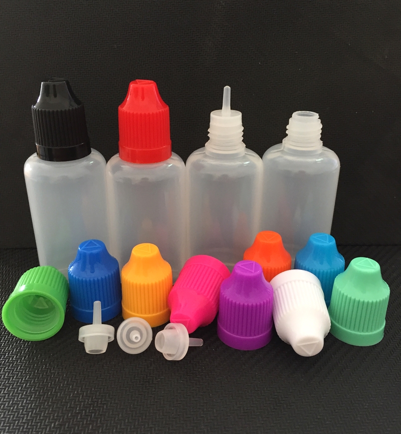 LDPE E-Juice Bottle with Pressure Cap 2