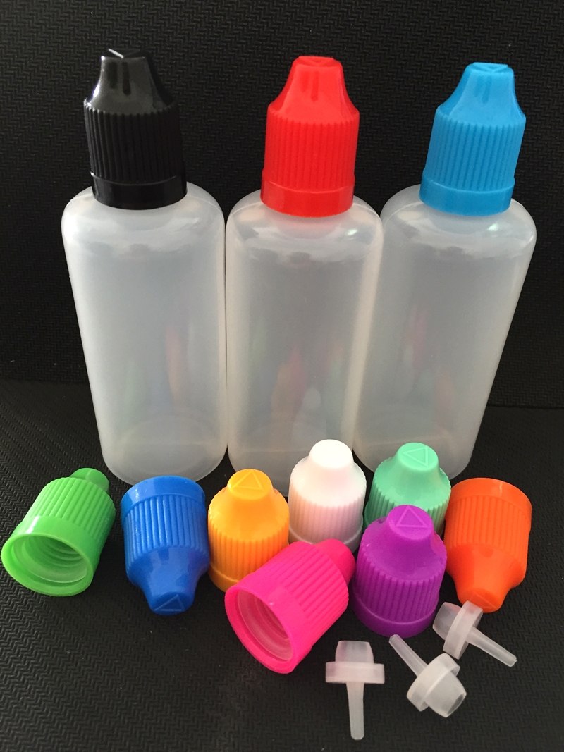LDPE E-Juice Bottle with Pressure Cap 3