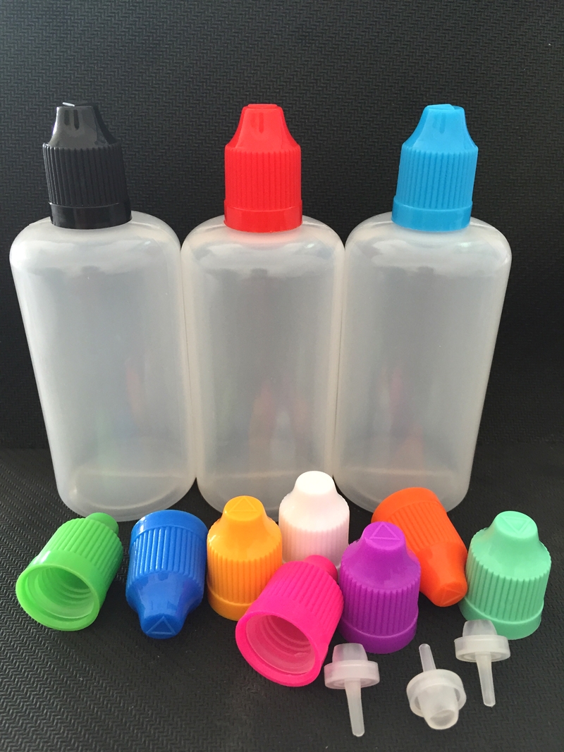 LDPE E-Juice Bottle with Pressure Cap 4