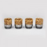 810 Wide Bore SS+Dollar Resin Drip Tip