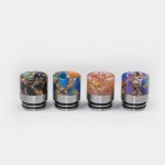 810 Wide Bore Stainless Steel & Star Colored Drip Tip