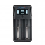 Trustfire TR-019 2A Fast Li-ion Battery Charger with 2 Slots USB Port