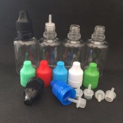 Bottle PET Material with Tamper Evident Childproof Cap 10pc