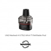 Uwell Whirl T1 Refillable Pod 0.75ohm 2pcs (CRC Version)