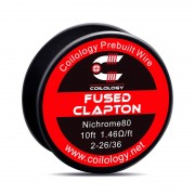 Coilology Fused Clapton Prebuilt Spools Wire 10ft