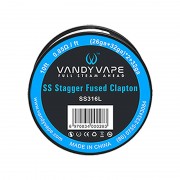 Vandy Vape Stagger Fused Clapton SS316L Wire