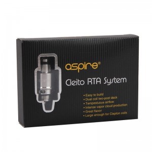 Aspire Cleito RTA System