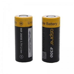 Aspire INR26650 battery 