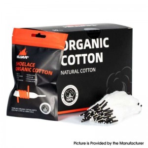 Hellvape Organic One Pack/Shoelace Organic Cotton 40pcs