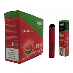 Wain Bar Plus Disposable Pod Kit 1800Puffs 10pcs