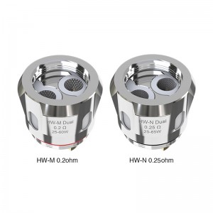 Eleaf HW-M/HW-N Dual Coil Head 0.2ohm 0.25ohm 5pcs/pack