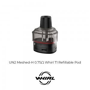 Uwell Whirl T1 Refillable Pod 0.75ohm 2pcs (CRC Version)