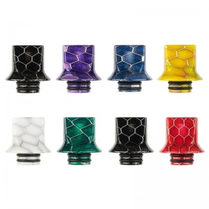AS281S Flat Mouth Resin 510 Drip Tip
