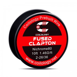 Coilology Fused Clapton Prebuilt Spools Wire 10ft