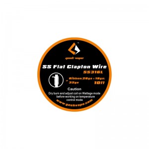 Geekvape SS316 Flat Clapton Wire