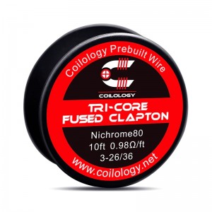 Coilology Tri-Core Fused Clapton Spool Wire 10ft