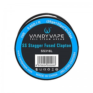 Vandy Vape SS316 Stagger Fused Clapton Wire