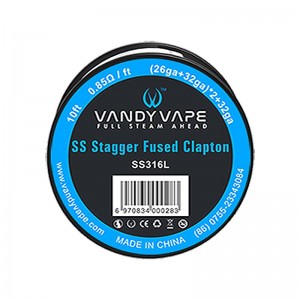 Vandy Vape SS316 Stagger Fused Clapton Wire