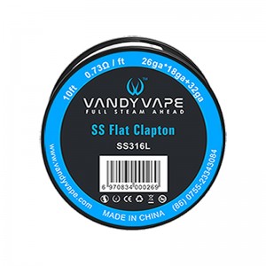 Vandy Vape SS Flat Clapton SS316L Wire