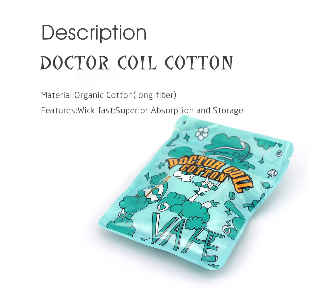 Advken Doctor Coil Cotton Description Advken Doctor Coil Cotton Description