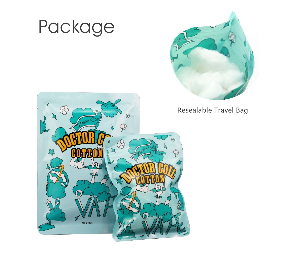 Advken Doctor Coil Cotton Packing Advken Doctor Coil Cotton Packing