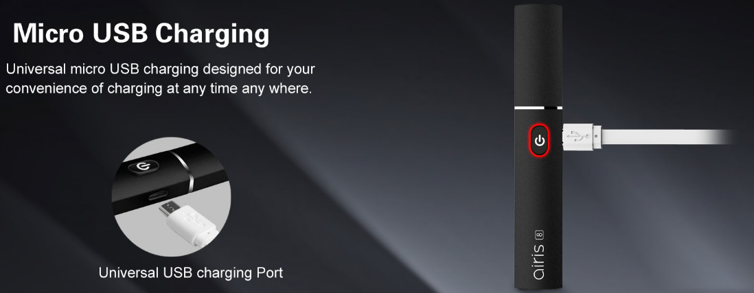 Airistech Airis 8 Kit USB charging