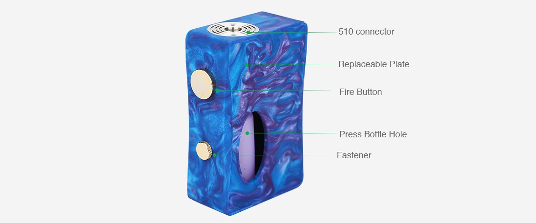 Aleader X-Drip Squonk Box Mod