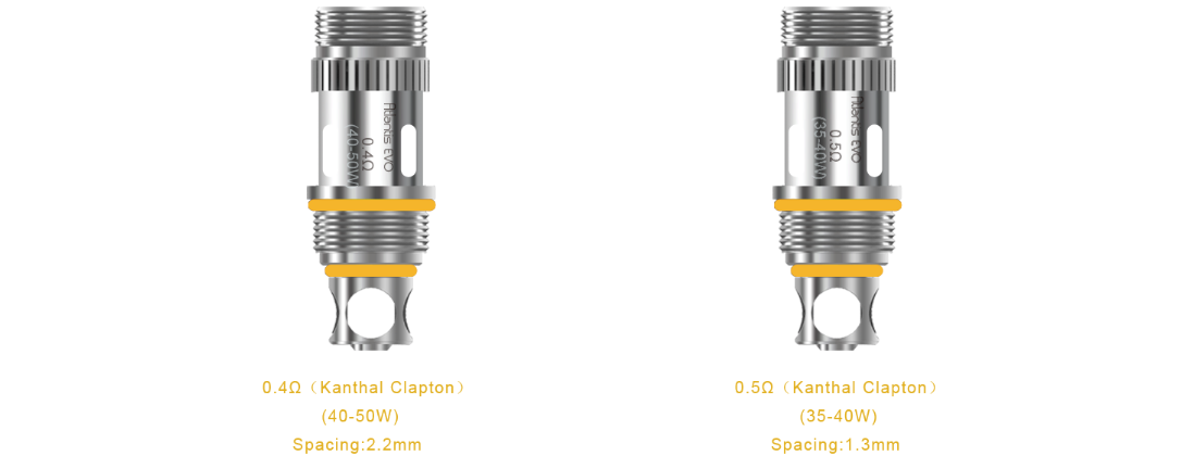 Aspire Atlantis Evo Tank 2ml features