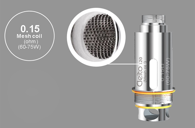 Aspire Cleito 120 Mesh Coil 0.15ohm