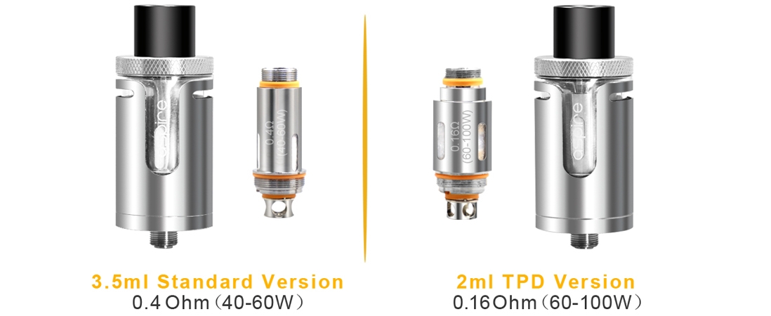 Aspire Cleito EXO Tank features