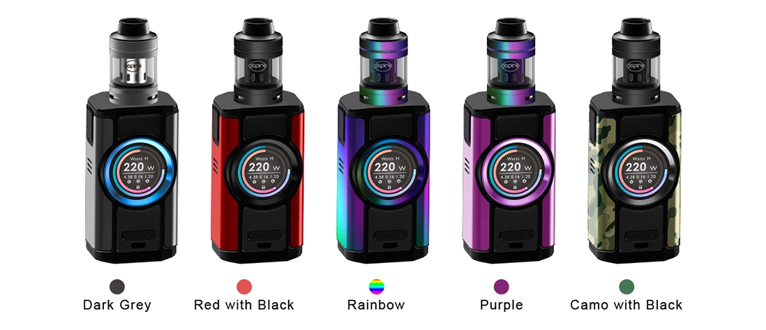 Aspire Dynamo Kit Colors