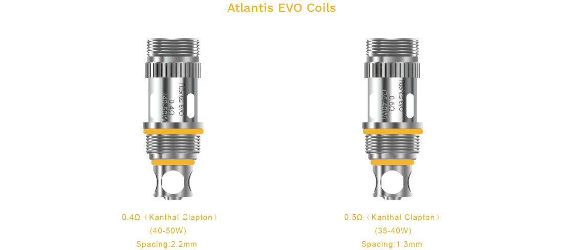 Aspire EVO75 Kit features