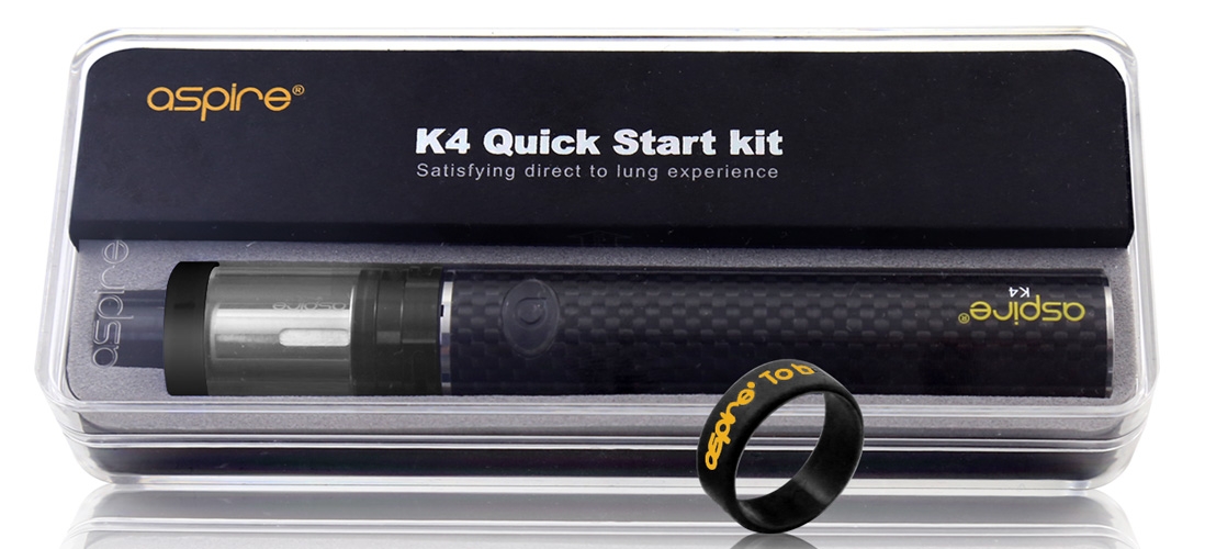 Aspire K4 Quick Start Kit package