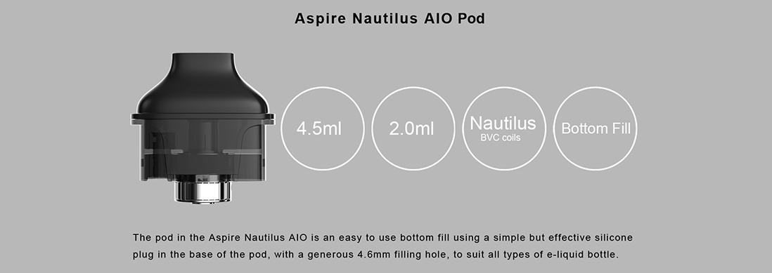 Aspire Nautilus AIO Pod