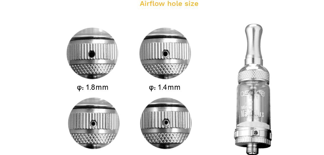 Aspire Nautilus Mini Atomizer features