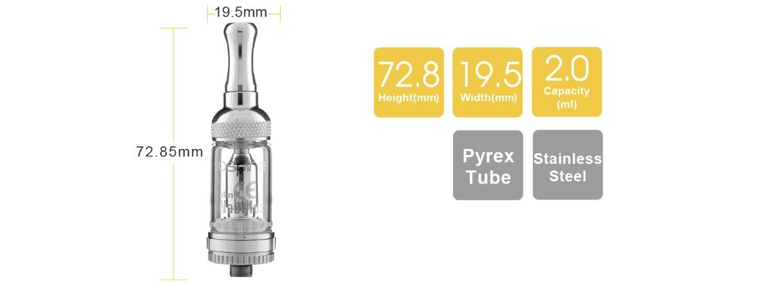 Aspire Nautilus Mini Atomizer parameters