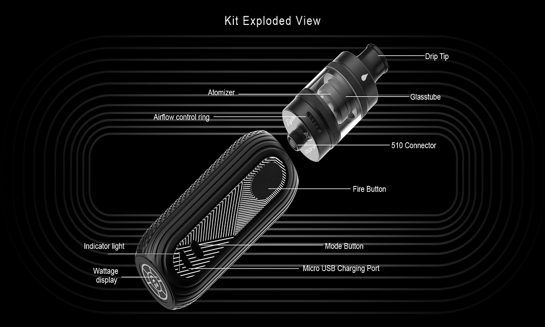 Aspire Zelos Kit TPD Version