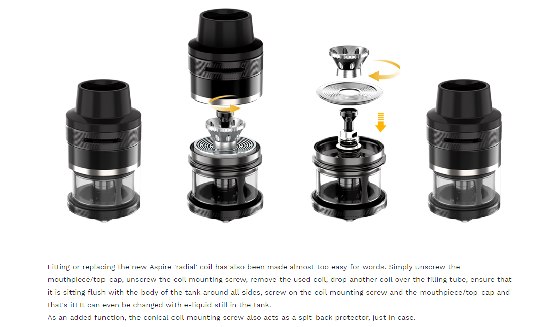 Aspire Revvo Mini Tank Coil Installation