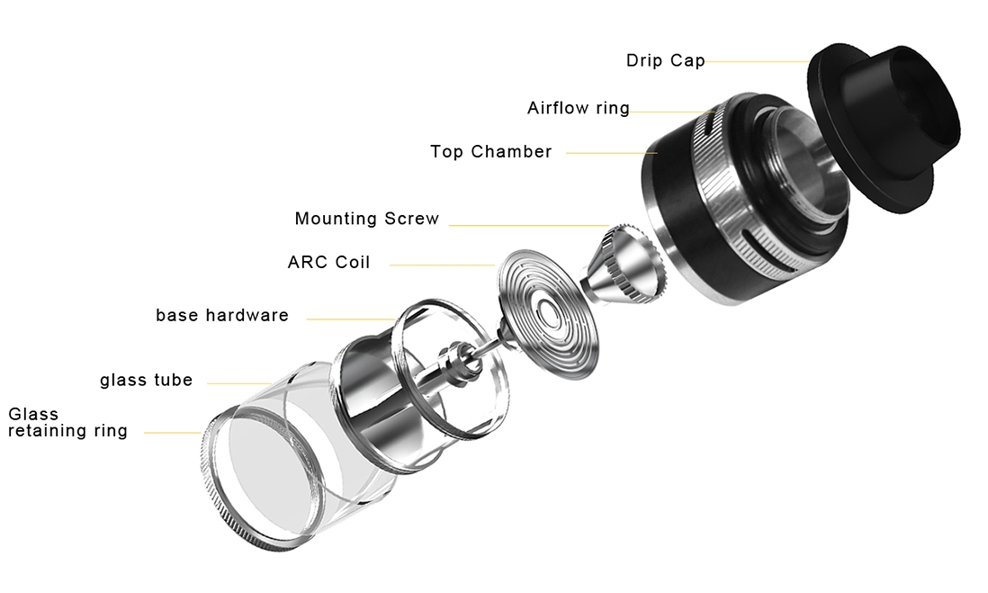 Aspire Revvo Mini Tank Components