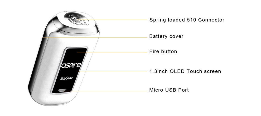 Aspire SkyStar Mod Components