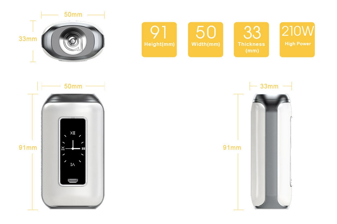 Aspire SkyStar Mod Parameters