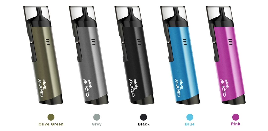 Aspire Spryte AIO Kit Colors