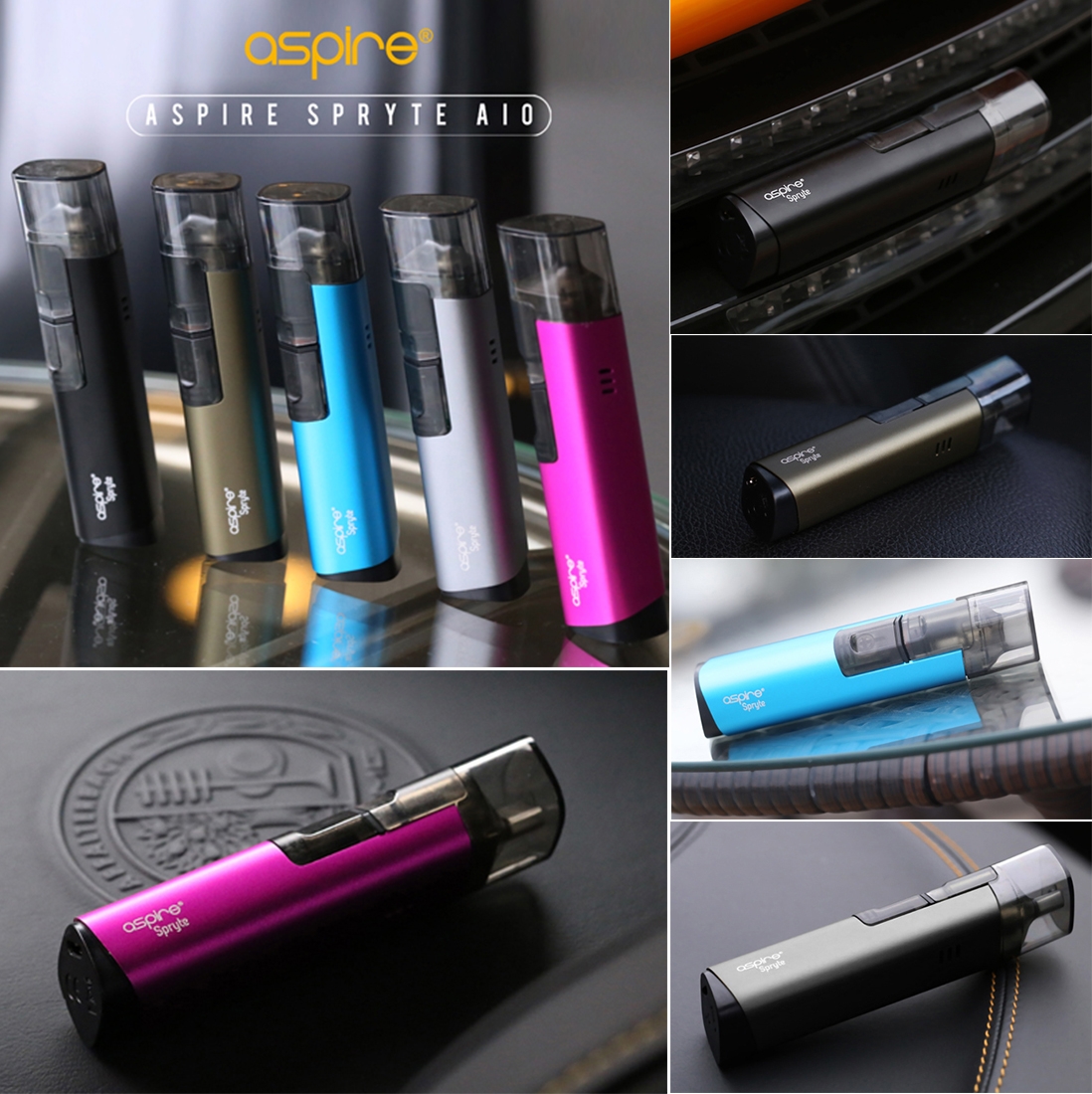 Aspire Spryte AIO Kit Real Shot Aspire Spryte AIO Kit Real Shot
