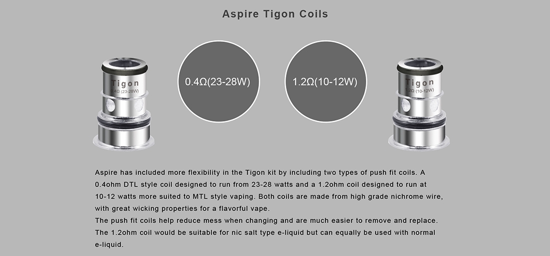 Aspire Tigon Kit Coils