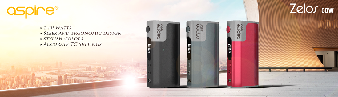 Aspire Zelos 50W Mod