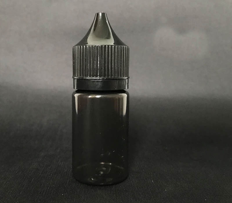 Black PET E-juice Gorilla Bottle with Tamper Evident Childproof Cap 1