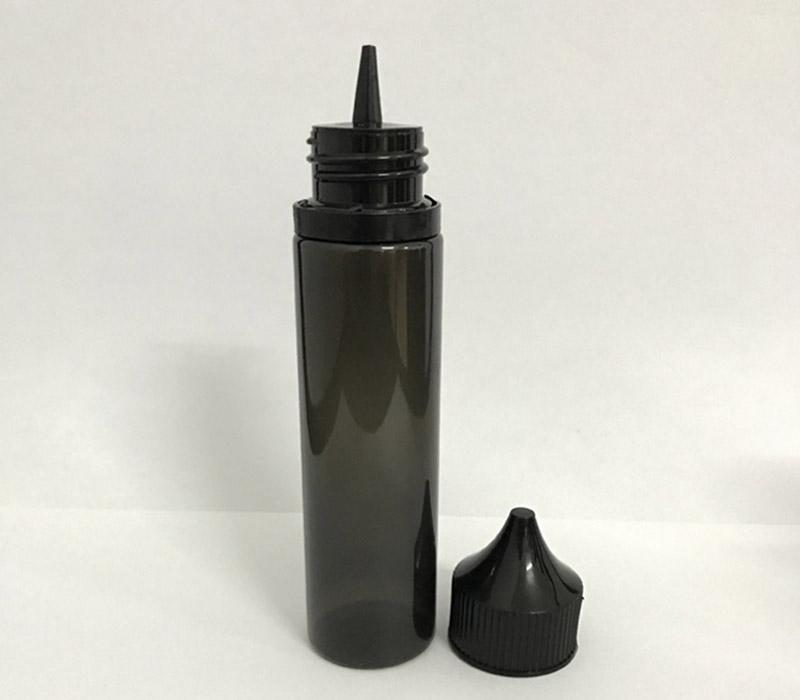 Black PET E-juice Gorilla Bottle with Tamper Evident Childproof Cap 3