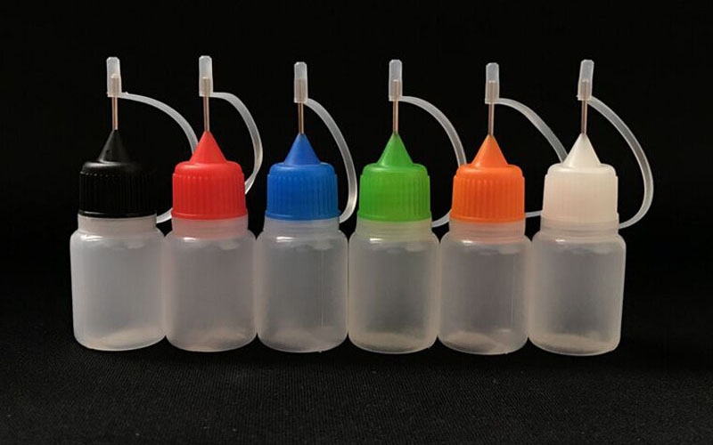 E-Juice Needle Tip Bottle PE Material with Pressure Cap 2